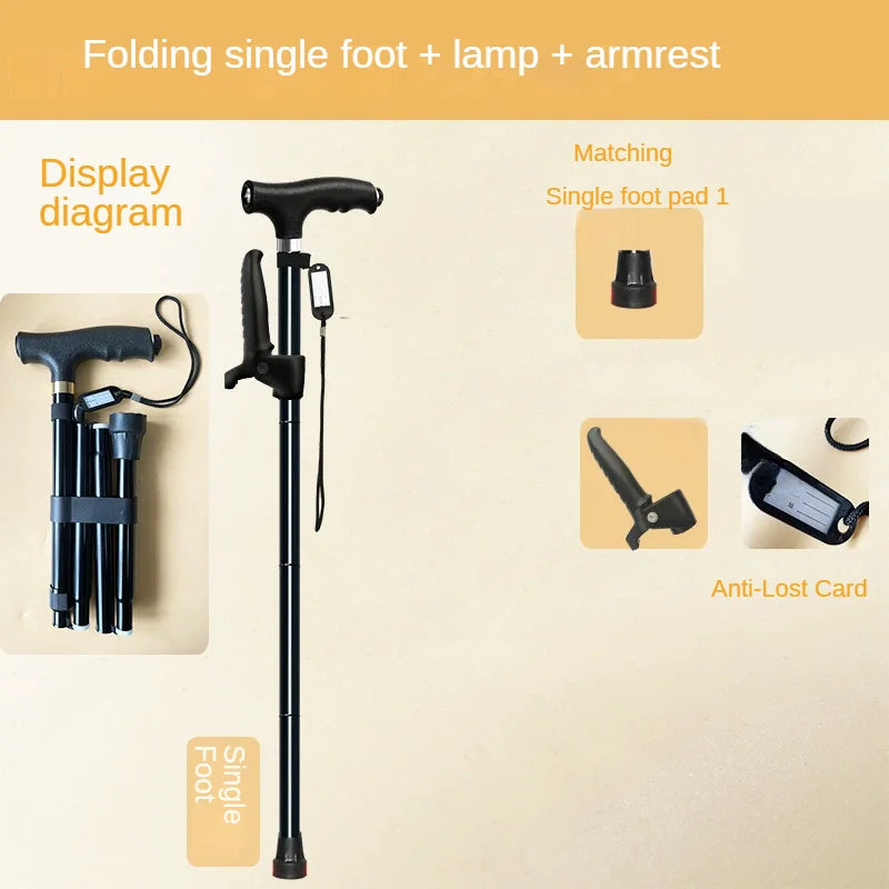 OIMG Outdoor Telescopic Trekking Pole Walking Cane