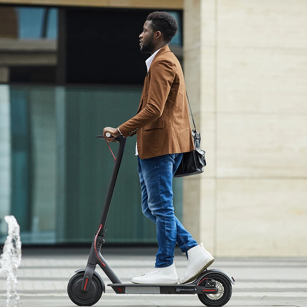 Freeboy 350W Electric Scooter With Phone Holder Folding Portable