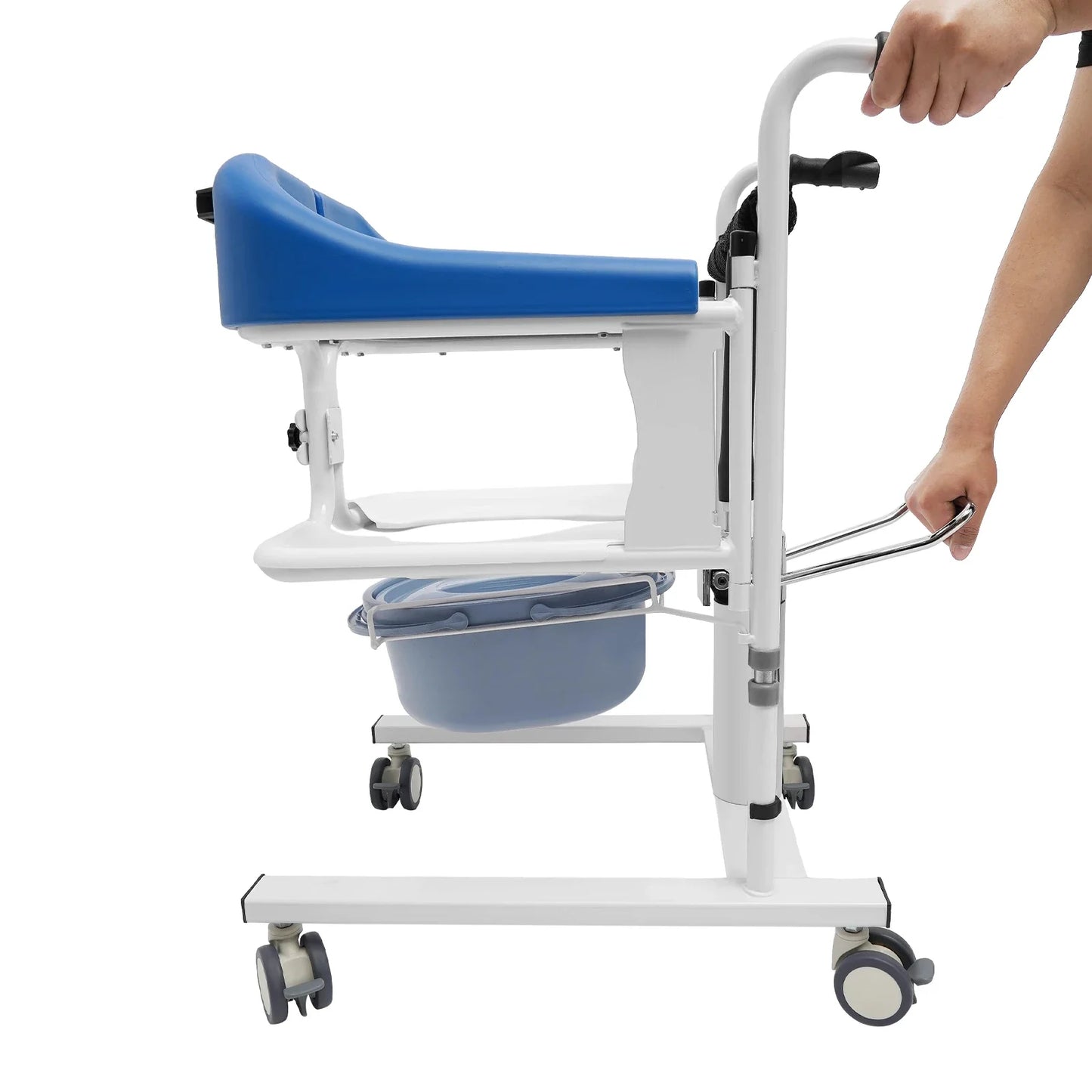 Hydraulic Patient Lifting Wheelchair for Home Transport Wheelchair Patient Lift Wheelchair