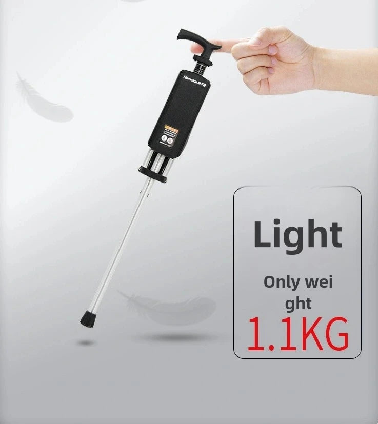 Folded 2-In-1 Portable Folding Cane and Chair for Outdoors