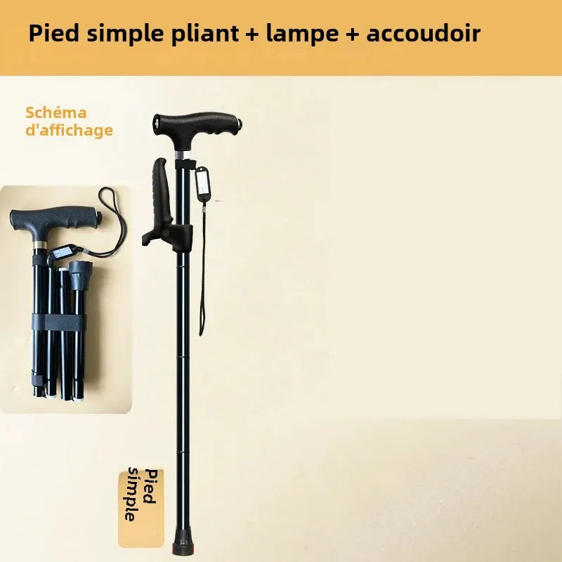 OIMG Outdoor Telescopic Trekking Pole Walking Cane