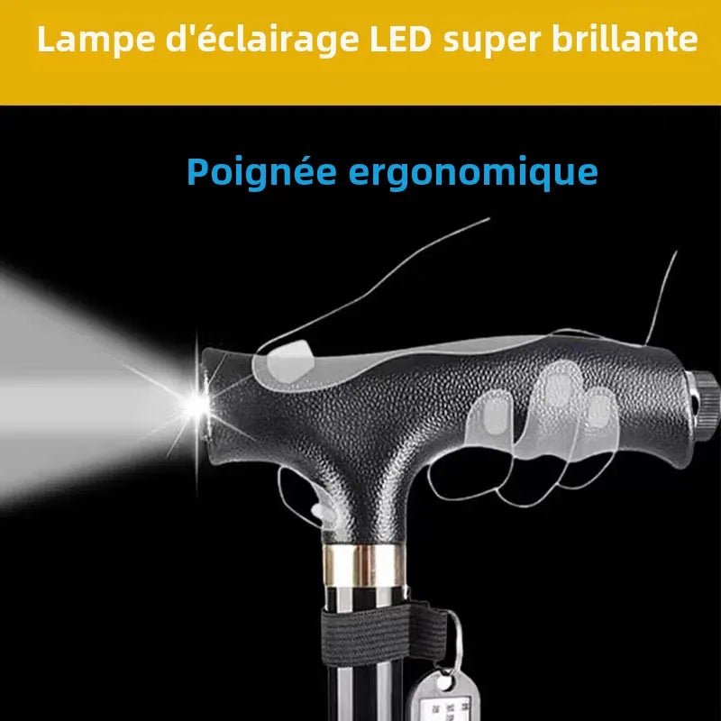 OIMG Outdoor Telescopic Trekking Pole Walking Cane