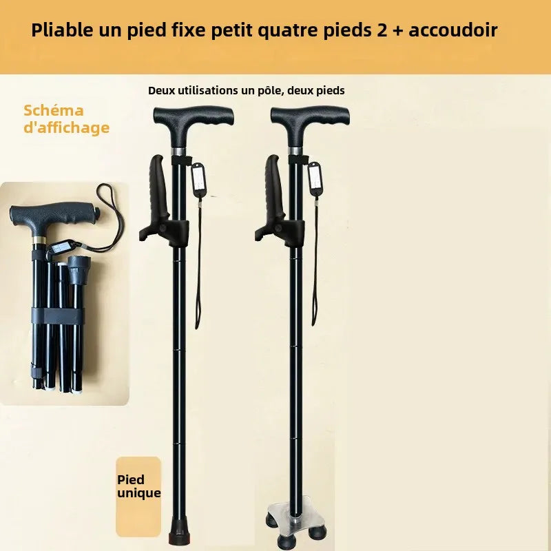 OIMG Outdoor Telescopic Trekking Pole Walking Cane