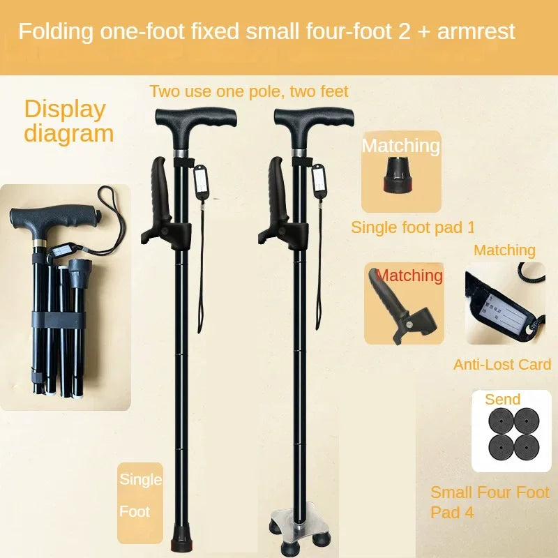 OIMG Outdoor Telescopic Trekking Pole Walking Cane