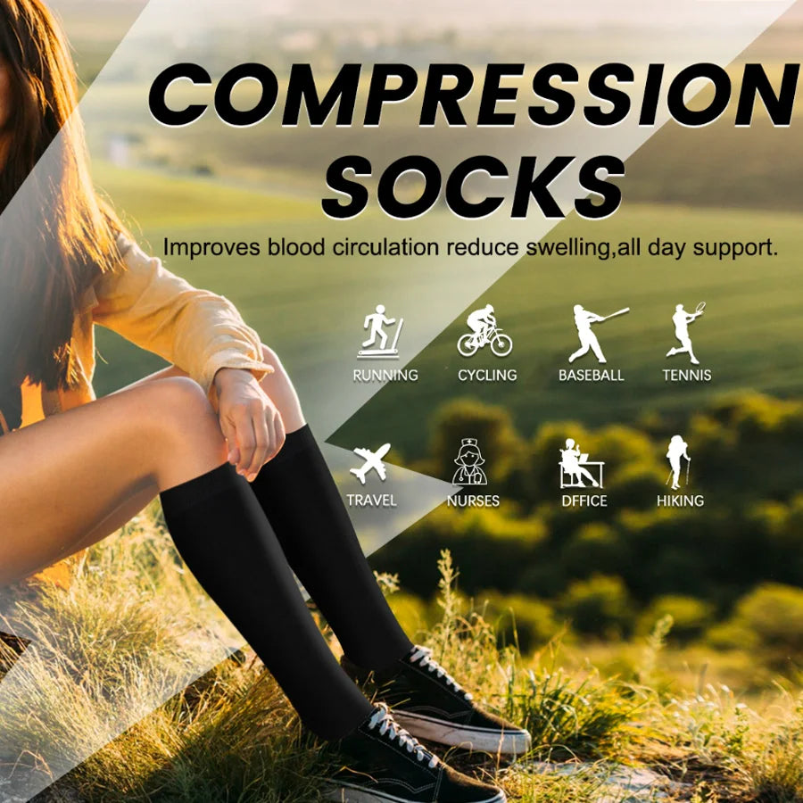Craft Of Weaving Compression Socks For Running And Sports