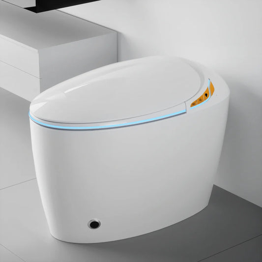 Feature Smart Bidet Toilet With Auto Seat Open Close Sensor