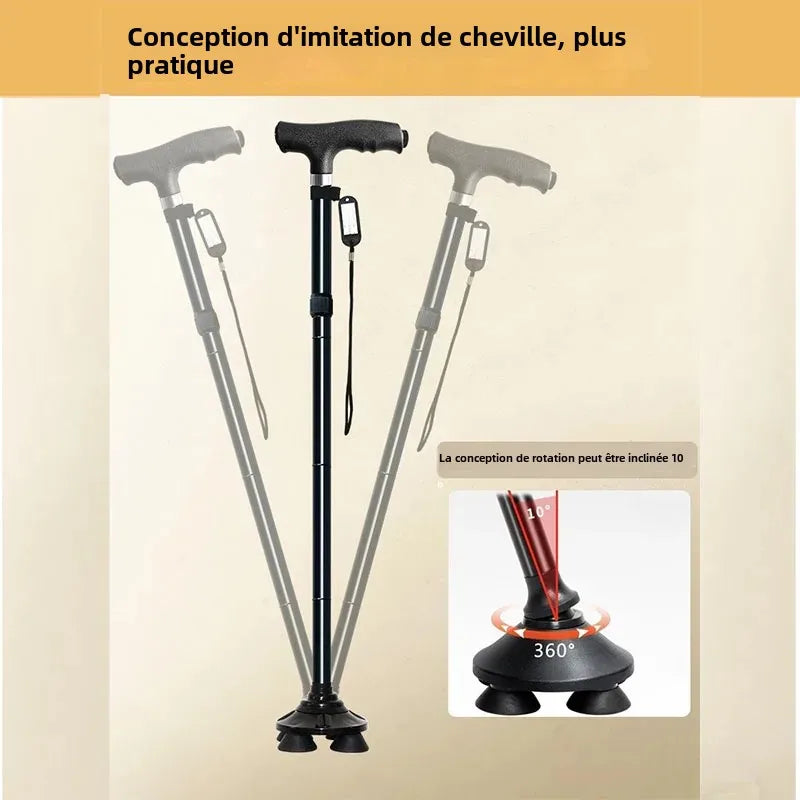 OIMG Outdoor Telescopic Trekking Pole Walking Cane