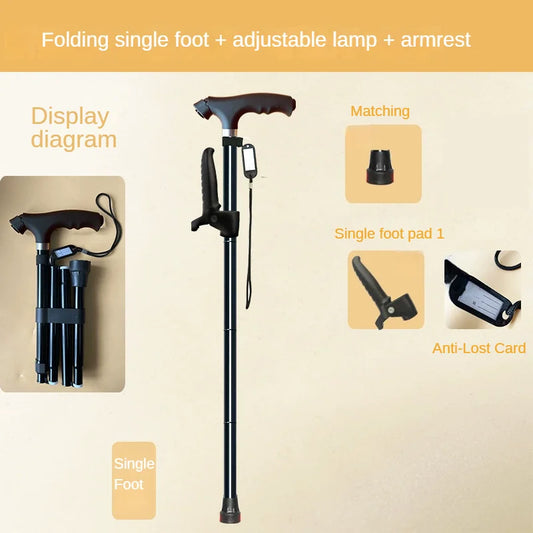 OIMG Outdoor Telescopic Trekking Pole Walking Cane