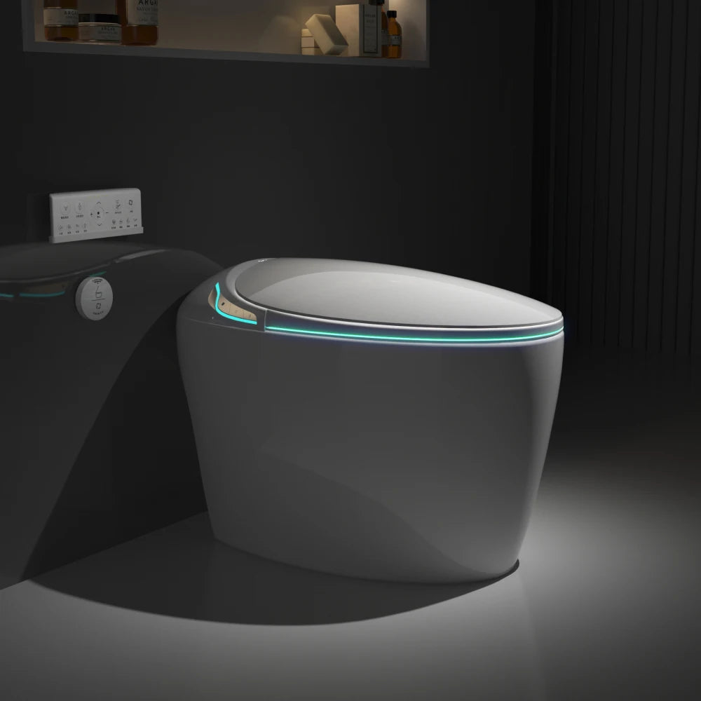 Feature Smart Bidet Toilet With Auto Seat Open Close Sensor