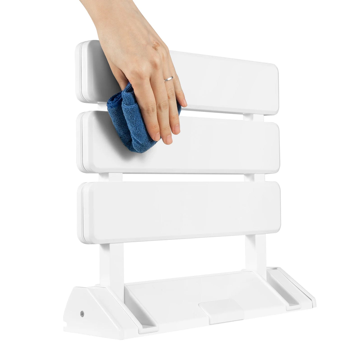 High-concerned Wall Folding Shower Chair For Safe Bathing