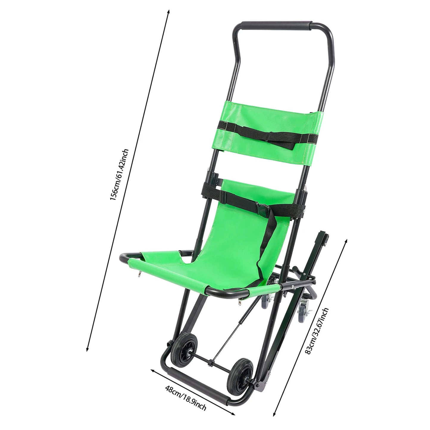 Hign-concerned Manual Stair Chair for Seniors and Emergency Transport